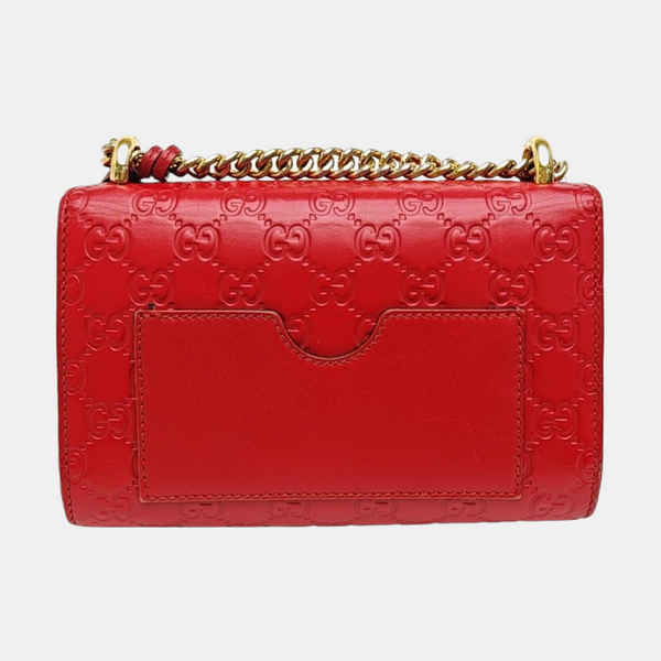 Padlock Small Monogram Calfskin Red