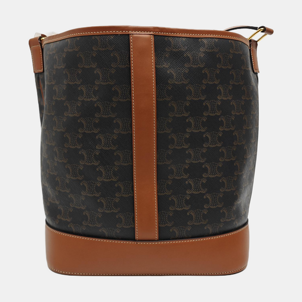 TRIOMPHE CANVAS Medium Coated Canvas Brown