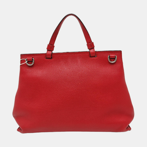 Daily Calfskin Red