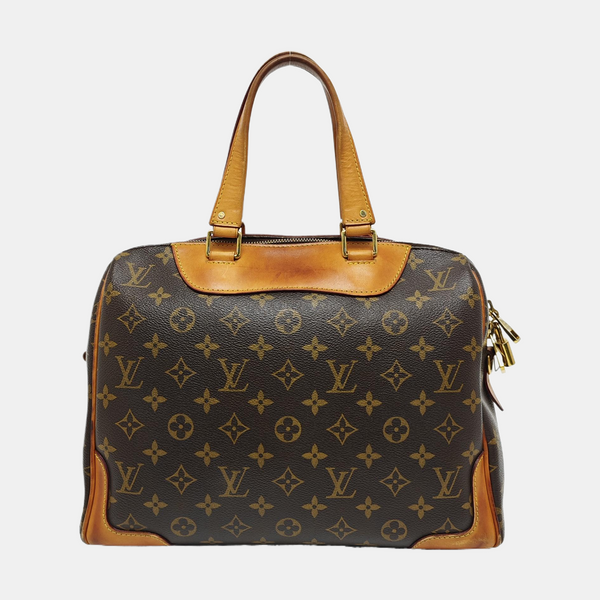 RETIRO NM Monogram Coated Canvas Brown