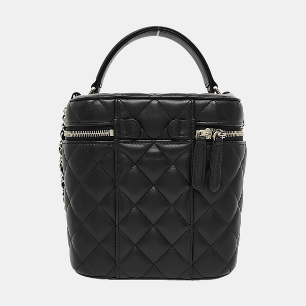 NECESER Piel de cordero acolchada Negro