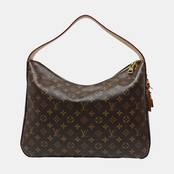 SLOUCHY MM Monogram Coated Canvas Brown