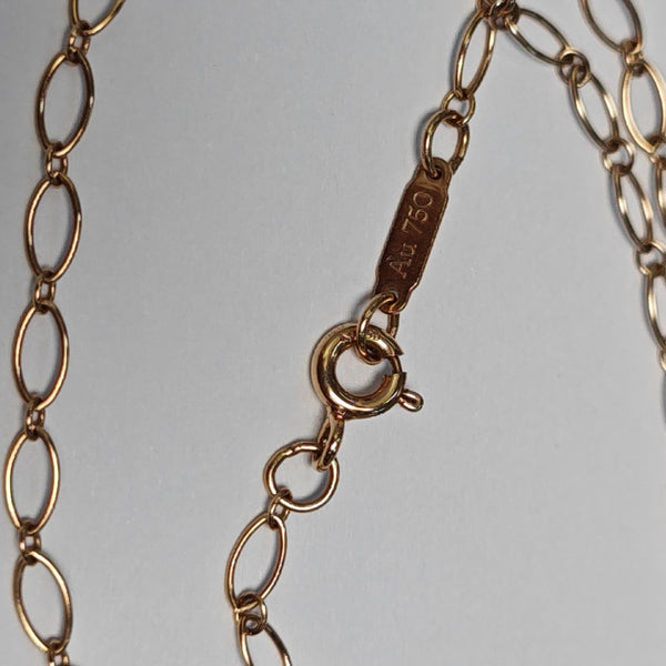 Tiffany Keys 18k Rose Gold Necklace