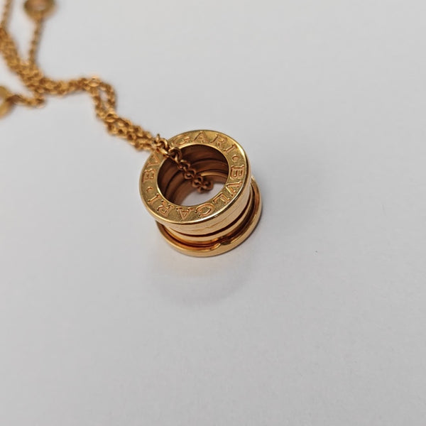 B.ZERO1 18k Rose Gold Necklace