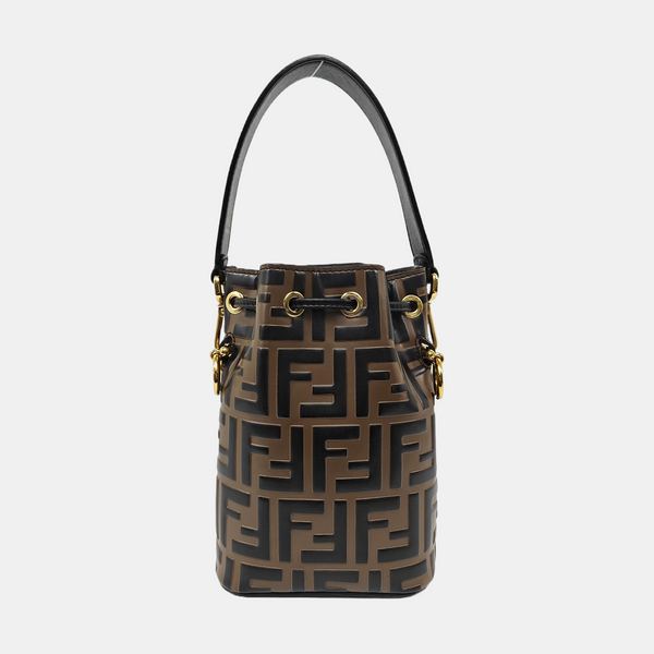 Mon Tresor Mini Monogram Calfskin Brown