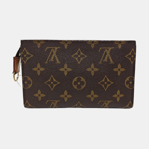 BUCKET Monogram Coated Canvas Brown