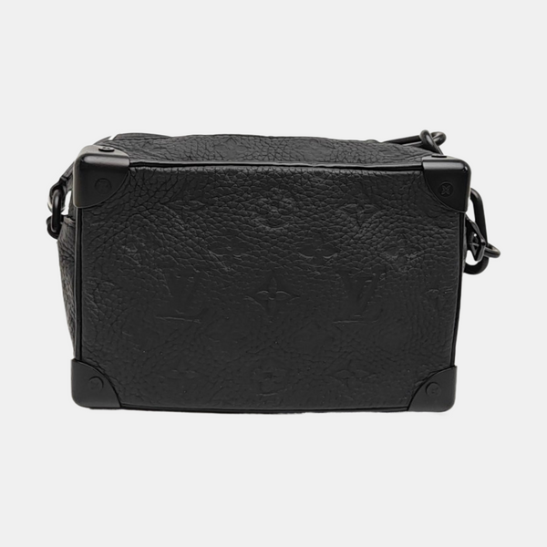 SOFT TRUNK Mini Monogram Calfskin Black