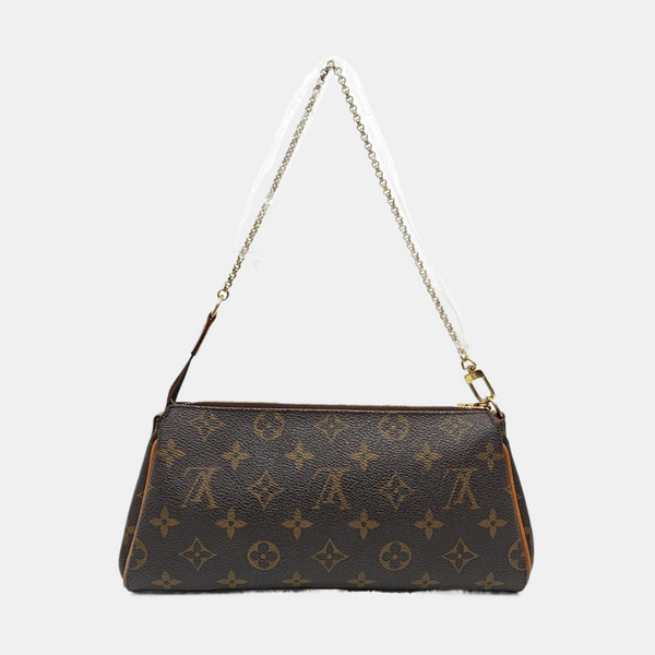 EVA Monogram Coated Canvas Brown