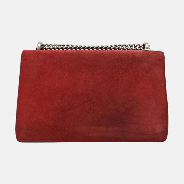 Dionysus Small Suede Red