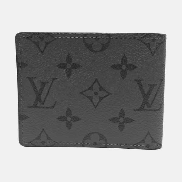 SLENDER Monogram Coated Canvas Gray Wallet