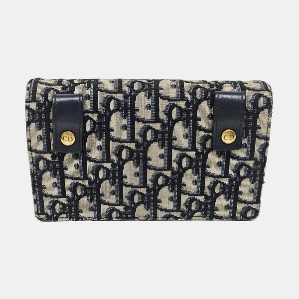 Saddle Mini Oblique Canvas Beige