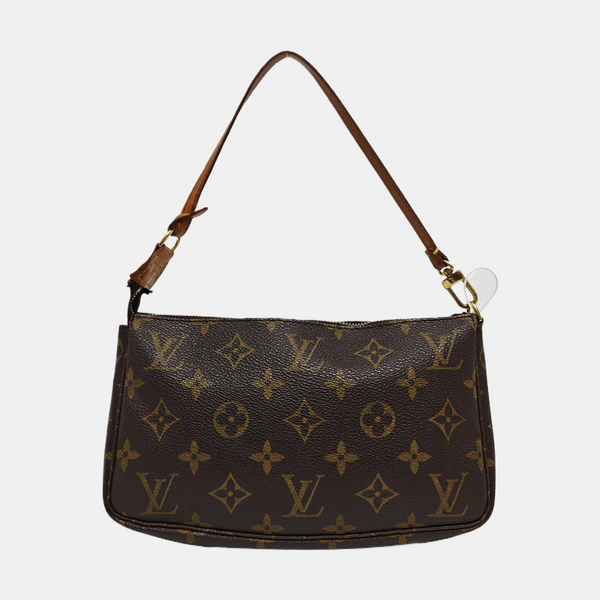 ACCESSOIRES Monogram Coated Canvas Brown