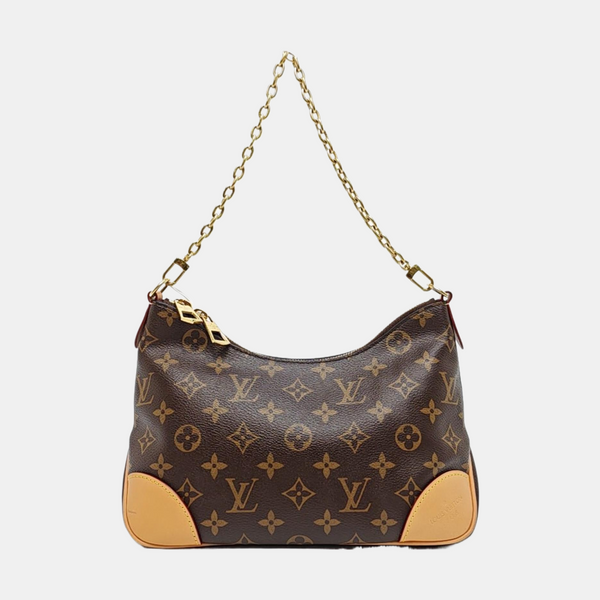 BOULOGNE Monogram Coated Canvas Brown