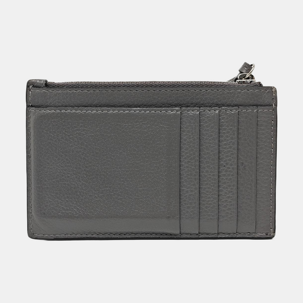 Authenticated pre-owned Classic City Calfskin Grey Card Holder - Card Holder at Looply