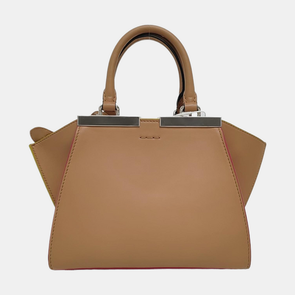 Authenticated pre-owned 3Jours Calfskin Brown - Shoulder Bag at Looply