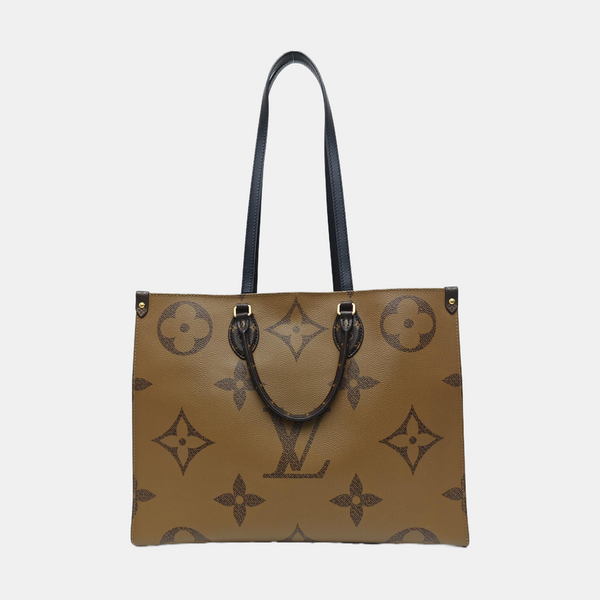 ONTHEGO GM Monogram Coated Canvas Brown