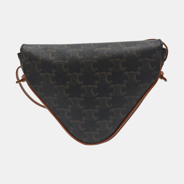 TRIANGLE Coated Canvas Brown