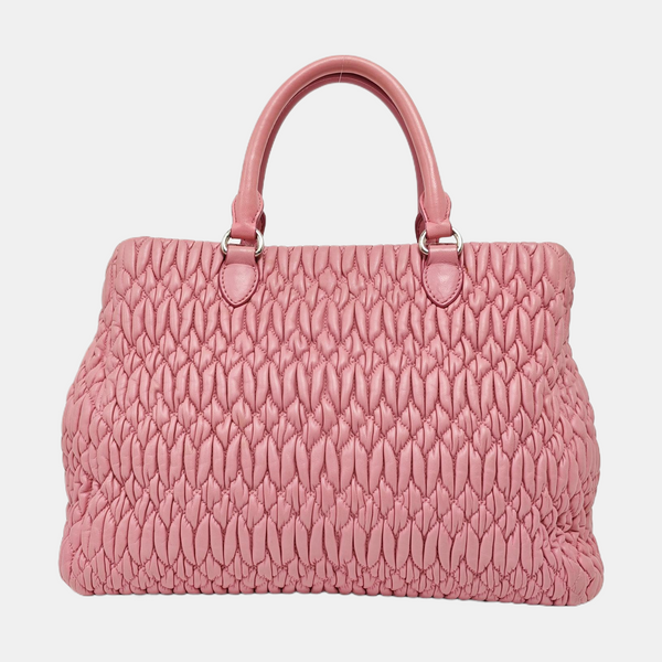 Crystal Quilted Lambskin Red