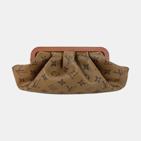 BOURSICOT Monogram Coated Canvas Brown