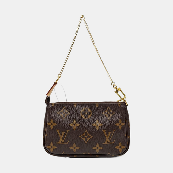ACCESSOIRES Mini Monogram Coated Canvas Brown