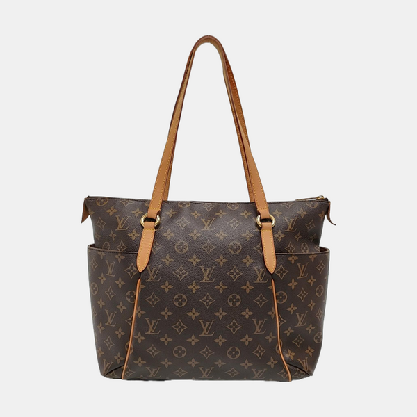 TOTALLY MM Monogram Coated Canvas Brown