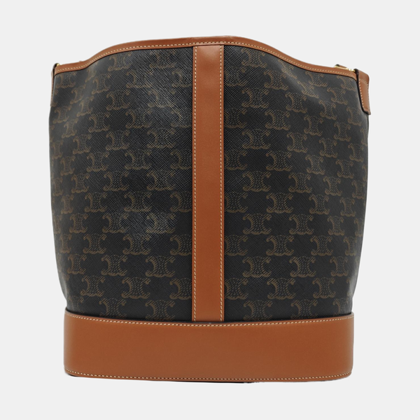TRIOMPHE CANVAS Medium Coated Canvas Brown