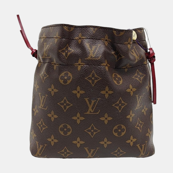 NÉONOÉ MM Monogram Coated Canvas Brown