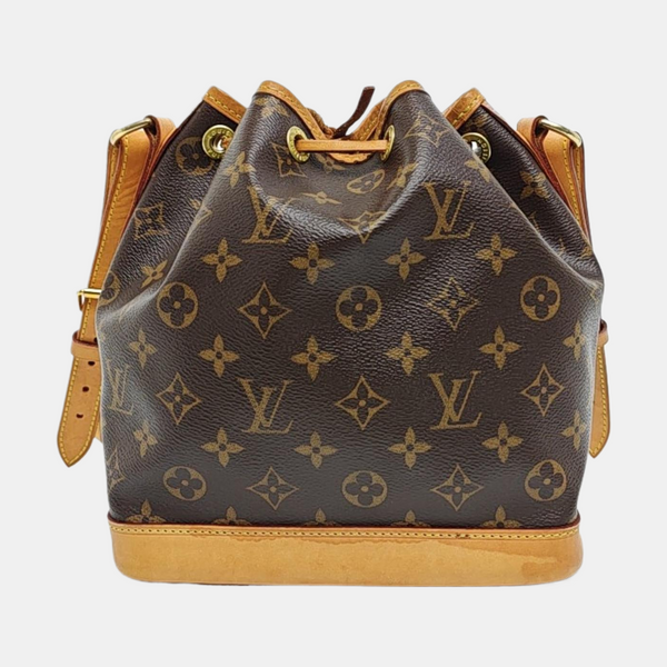 NOÉ BB Monogram Coated Canvas Brown