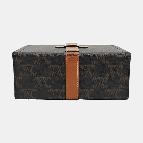 Large Coated Canvas Brown