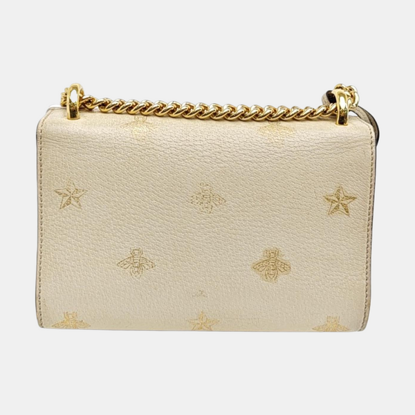 Padlock Small Calfskin White