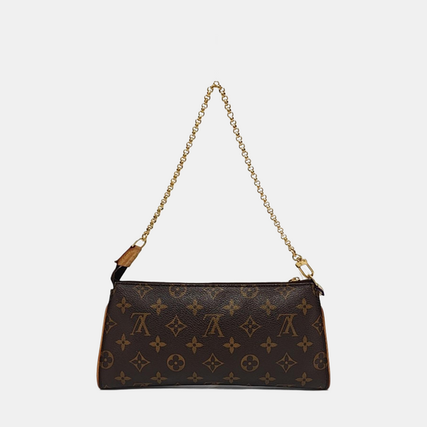 EVA Damier Ebene Coated Canvas Brown