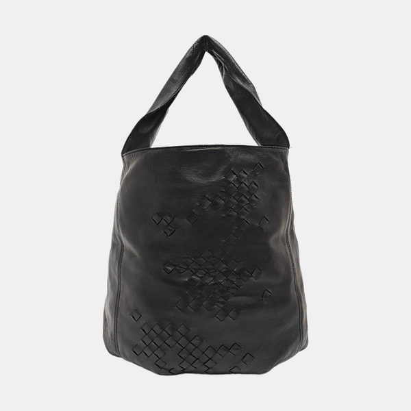 Calfskin Shoulder Bag Black