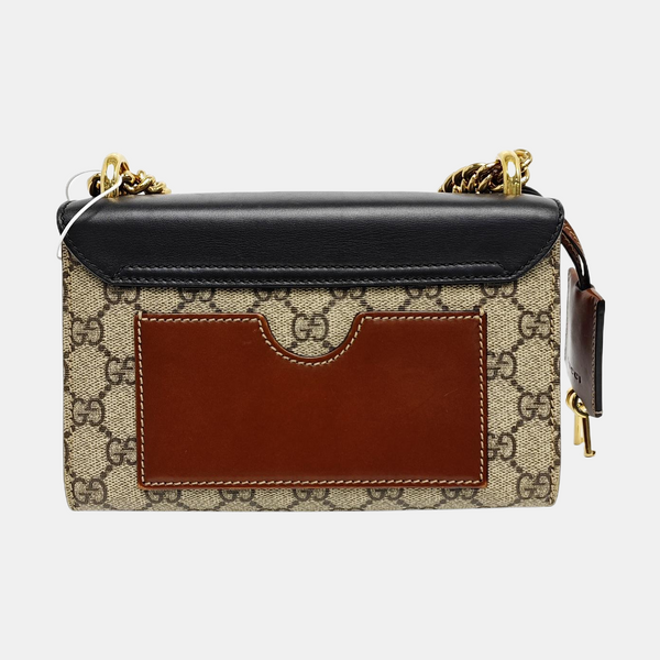 Padlock Small Monogram Coated Canvas Multicolor