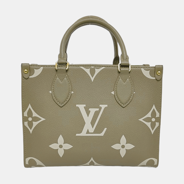 ONTHEGO PM Monogram Calfskin Green