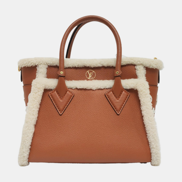 ON MY SIDE PM Calfskin Brown