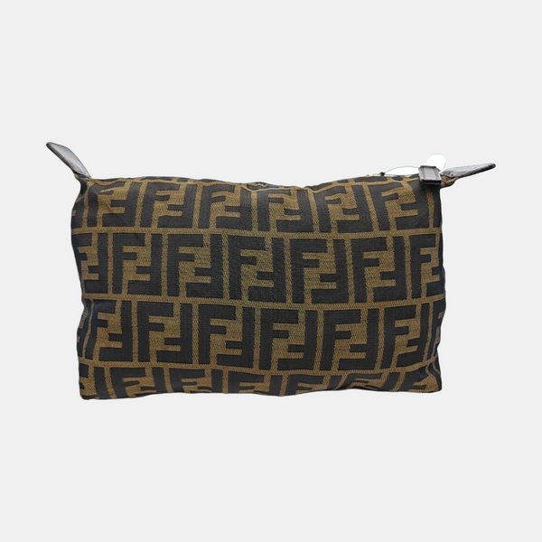 Fabric Clutch Brown