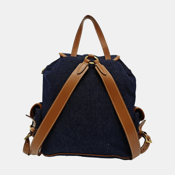 Denim Backpack Blue
