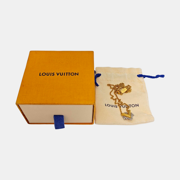 LV & ME Metal Gold Necklace