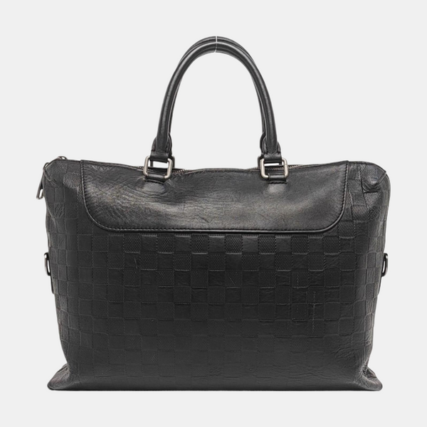 PORTE-DOCUMENTS Damier Graphite Calfskin Black