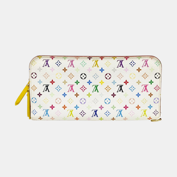 LV × TM INSOLITE Monogram Coated Canvas White Wallet