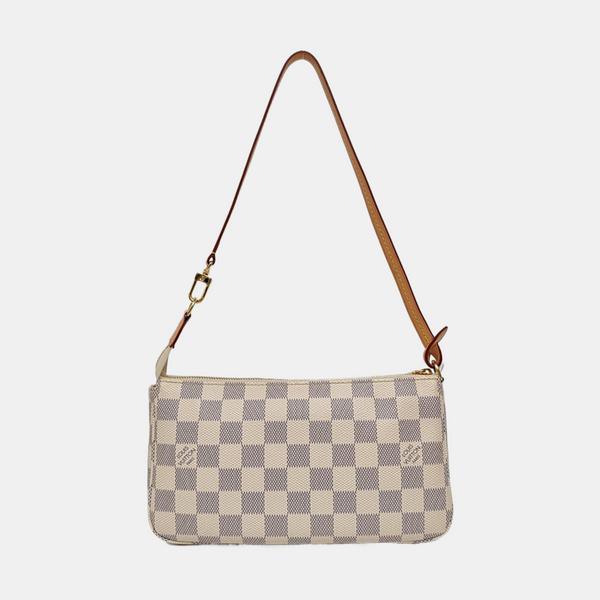 ACCESSOIRES GM Damier Azur Coated Canvas White