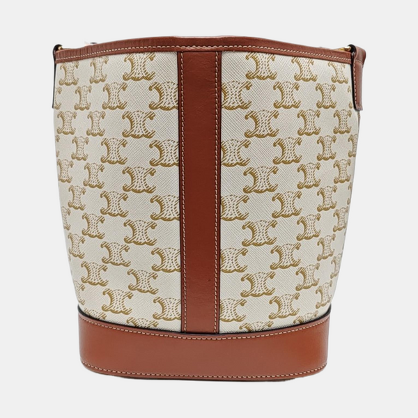 TRIOMPHE CANVAS Small Coated Canvas Beige