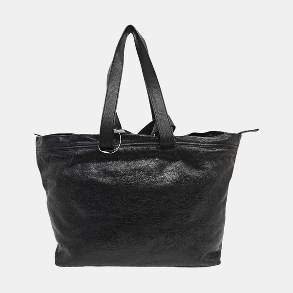 Lambskin Tote Bag Black