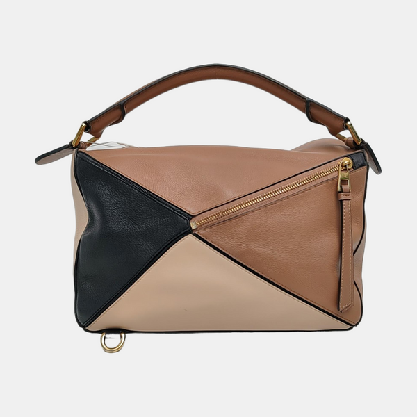 Puzzle Medium Calfskin Multicolor