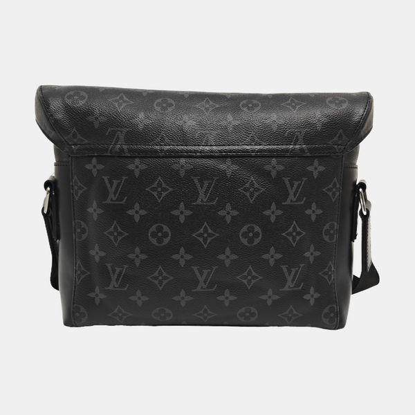 VOYAGER PM Monogram Coated Canvas Black