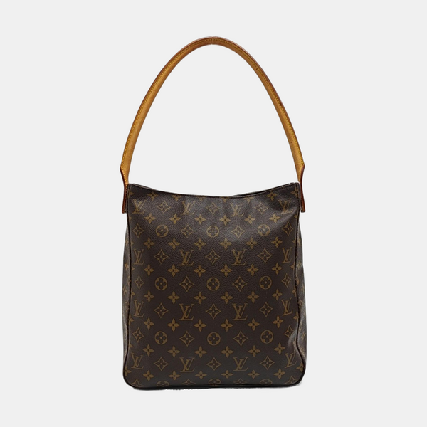 LOOPING GM Monogram Coated Canvas Brown