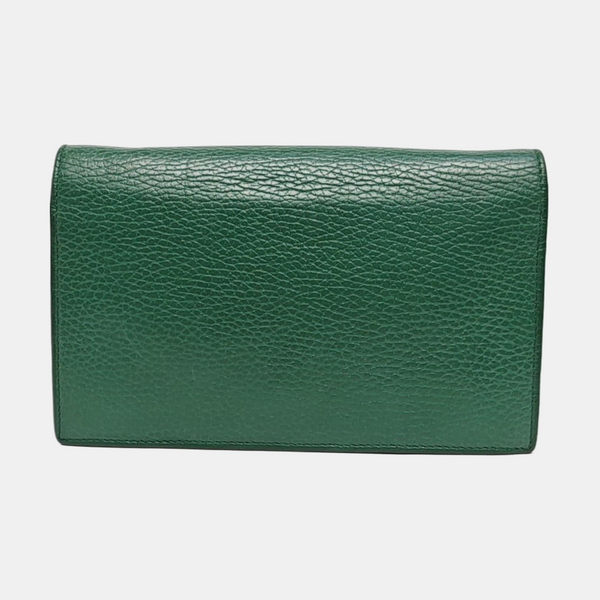 Interlocking G Calfskin Green
