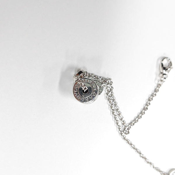 B.ZERO1 18k White Gold Silver Bracelet