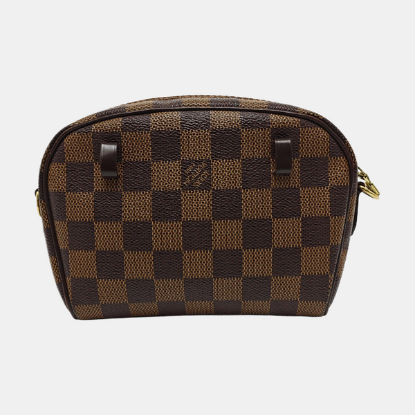 IPANEMA Damier Ebene Coated Canvas Brown