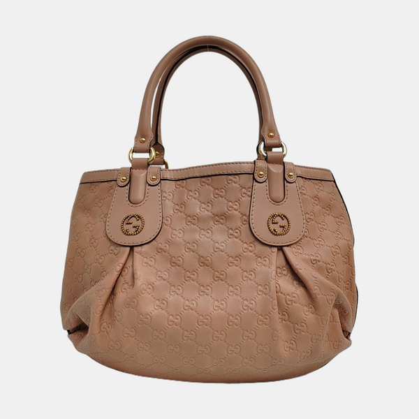 Sukey Monogram Calfskin Rosa